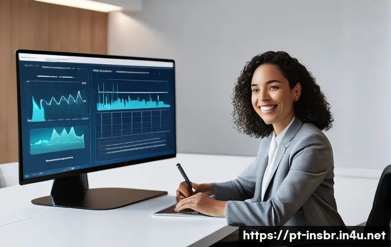 보험중개사와 관련된 최신 AI 기술 도입 사례 - **Prompt:** "A professional, diverse insurance mediator, a woman in her late 30s with a warm, confid...