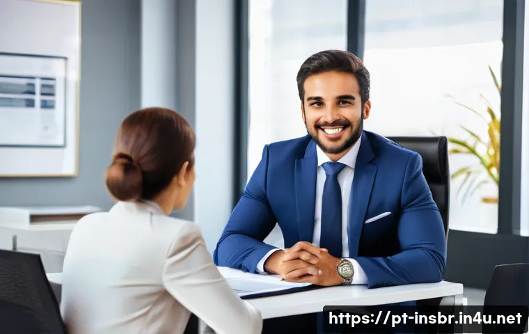 보험중개사와 관련된 자격증 경쟁력 분석 - A confident Brazilian insurance broker in a modern office setting, dressed professionally in a busin...